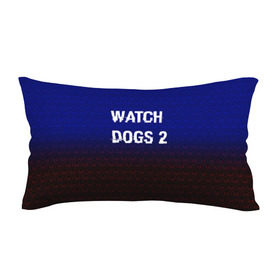 Подушка 3D антистресс с принтом Watch Dogs 2 Hacked GAME в Кировске, наволочка — 100% полиэстер, наполнитель — вспененный полистирол | состоит из подушки и наволочки на молнии | 
