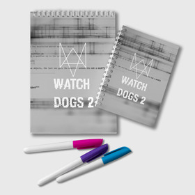 Блокнот с принтом Wath dogs 2 collection в Кировске, 100% бумага | 48 листов, плотность листов — 60 г/м2, плотность картонной обложки — 250 г/м2. Листы скреплены удобной пружинной спиралью. Цвет линий — светло-серый
 | game | wath dogs 2 | город | девушка | дрон | игры | компьютеры | пистолет | телефон | технологии | хакер