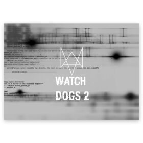 Поздравительная открытка с принтом Wath dogs 2 collection в Кировске, 100% бумага | плотность бумаги 280 г/м2, матовая, на обратной стороне линовка и место для марки
 | game | wath dogs 2 | город | девушка | дрон | игры | компьютеры | пистолет | телефон | технологии | хакер