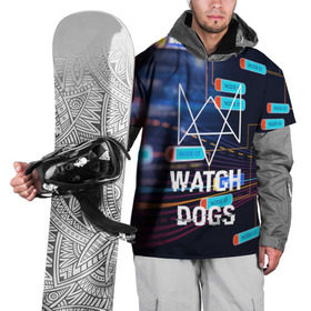 Накидка на куртку 3D с принтом Watch Dogs в Кировске, 100% полиэстер |  | game | wath dogs 2 | город | девушка | дрон | игры | компьютеры | пистолет | телефон | технологии | хакер