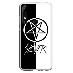 Чехол для Honor P Smart Z с принтом Slayer в Кировске, Силикон | Область печати: задняя сторона чехла, без боковых панелей | slayer | группа | гэри холт | керри кинг | метал | музыка | пентаграмма | песни | пол бостаф | рок | слаер | слайер | слеар | слеер | слейр | слеяр | том арайа | трэш | тяжелый | хеви