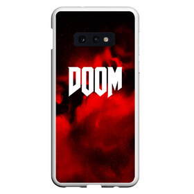 Чехол для Samsung S10E с принтом DOOM RED PLANET в Кировске, Силикон | Область печати: задняя сторона чехла, без боковых панелей | art | doom | game | возвращение | дум | игра | легенда | шутер