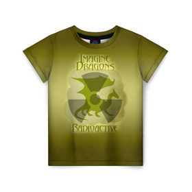 Детская футболка 3D с принтом Imagine Dragons, Radioactive в Кировске, 100% гипоаллергенный полиэфир | прямой крой, круглый вырез горловины, длина до линии бедер, чуть спущенное плечо, ткань немного тянется | альтернативный | американская | группа | драгонс | имеджин | инди | индирок | поп | рок | электроник