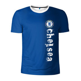 Мужская футболка 3D спортивная с принтом Chelsea Uniform в Кировске, 100% полиэстер с улучшенными характеристиками | приталенный силуэт, круглая горловина, широкие плечи, сужается к линии бедра | chelsea | emirates | fc | абстракция | геометрия | зож | клуб | линии | мода | модные | мяч | спорт | спортивные | стиль | тренды | флаг россии | футбол | футбольный клуб | челси | экстрим | эмблема