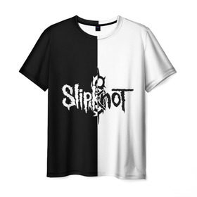 Мужская футболка 3D с принтом Slipknot в Кировске, 100% полиэфир | прямой крой, круглый вырез горловины, длина до линии бедер | slipknot | альтернативный | грув | кори тейлор | крис фен | метал | музыка | ню | рок | слайпкнот | слипкнот | слипнот