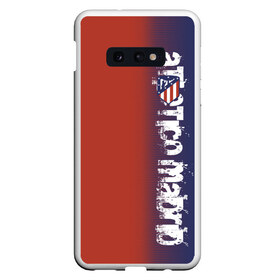 Чехол для Samsung S10E с принтом Atletico Madrid 2018 Original в Кировске, Силикон | Область печати: задняя сторона чехла, без боковых панелей | Тематика изображения на принте: атлетико мадрид | эмблема