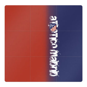 Магнитный плакат 3Х3 с принтом Atletico Madrid 2018 Original в Кировске, Полимерный материал с магнитным слоем | 9 деталей размером 9*9 см | атлетико мадрид | эмблема