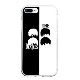 Чехол для iPhone 7Plus/8 Plus матовый с принтом The Beatles в Кировске, Силикон | Область печати: задняя сторона чехла, без боковых панелей | beatles | the beatles | бителз | бителс | битлз | битлс | битлы | группа | джон леннон | джордж харрисон | жуки | зе | ливерпульская четвёрка | мерсибит | пол маккартни | поп | ринго старр | рок