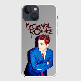 Чехол для iPhone 13 mini с принтом My Chemical Romance в Кировске,  |  | gerard way | mcr | my chemical romance | альтернативный | группа | джерард уэй | май кемикал романс | мкр | мой химический роман | мхр | мцр | панк | поп | поппанк | рок | рэй торо