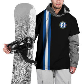 Накидка на куртку 3D с принтом Chelsea / Line Сollection в Кировске, 100% полиэстер |  | Тематика изображения на принте: chelsea | английская | лига | премьер | челси