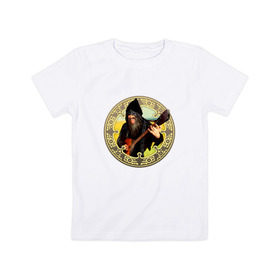 Детская футболка хлопок с принтом Нейромонах Феофан 1 в Кировске, 100% хлопок | круглый вырез горловины, полуприлегающий силуэт, длина до линии бедер | Тематика изображения на принте: 