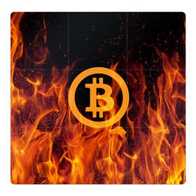 Магнитный плакат 3Х3 с принтом BITCOIN FIRE в Кировске, Полимерный материал с магнитным слоем | 9 деталей размером 9*9 см | bitcoin | btc | coin | crypto | ethereum | money | orange | биткоин | валюта | деньги | известные | криптовалюта | логотип | монета | надписи.cash | оранжевый | цвет | цифровое золото | эфир