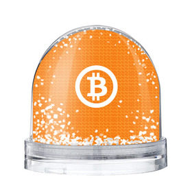 Водяной шар с принтом BITCOIN в Кировске, Пластик | Изображение внутри шара печатается на глянцевой фотобумаге с двух сторон | bitcoin | btc | coin | crypto | ethereum | money | orange | биткоин | валюта | деньги | известные | криптовалюта | логотип | монета | надписи.cash | оранжевый | цвет | цифровое золото | эфир