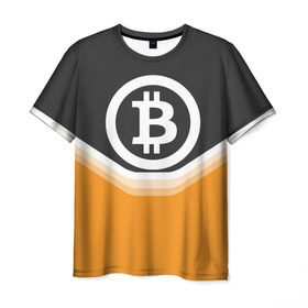 Мужская футболка 3D с принтом BITCOIN UNIFORM в Кировске, 100% полиэфир | прямой крой, круглый вырез горловины, длина до линии бедер | bitcoin | btc | coin | crypto | ethereum | money | orange | биткоин | валюта | деньги | известные | криптовалюта | логотип | монета | надписи.cash | оранжевый | цвет | цифровое золото | эфир
