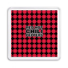 Магнит 55*55 с принтом Red Hot Chili Peppers в Кировске, Пластик | Размер: 65*65 мм; Размер печати: 55*55 мм | Тематика изображения на принте: 
