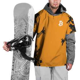Накидка на куртку 3D с принтом BITCOIN в Кировске, 100% полиэстер |  | Тематика изображения на принте: bitcoin | btc | crypto | биткоин | валюта | деньги | криптовалюта | цифровое золото
