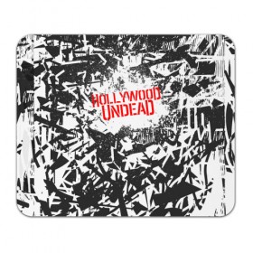 Коврик прямоугольный с принтом Hollywood Undead в Кировске, натуральный каучук | размер 230 х 185 мм; запечатка лицевой стороны | 