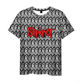 Мужская футболка 3D с принтом Slipknot в Кировске, 100% полиэфир | прямой крой, круглый вырез горловины, длина до линии бедер | slipknot | альтернативный | грув | кори тейлор | крис фен | метал | музыка | ню | рок | слайпкнот | слипкнот | слипнот