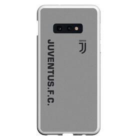 Чехол для Samsung S10E с принтом Juventus 2018 Vintage в Кировске, Силикон | Область печати: задняя сторона чехла, без боковых панелей | fc | juventus | спорт | спортивные | фк | футбол | футбольный клуб | ювентус