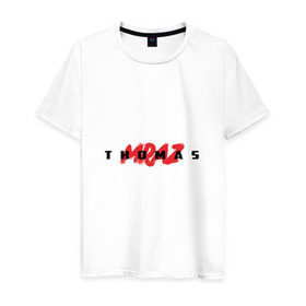 Мужская футболка хлопок с принтом Thomas Mraz в Кировске, 100% хлопок | прямой крой, круглый вырез горловины, длина до линии бедер, слегка спущенное плечо. | thomas mraz | томас | тхомас