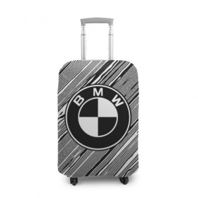 Чехол для чемодана 3D с принтом BMW SPORT LINE в Кировске, 86% полиэфир, 14% спандекс | двустороннее нанесение принта, прорези для ручек и колес | auto | automobile | bmw | car | machine | motor | motor car | sport car | автомашина | легковой автомобиль | спортивный автомобиль | тачка