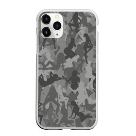 Чехол для iPhone 11 Pro матовый с принтом Sexy-Military в Кировске, Силикон |  | military | девушки | камуфляж | милитари