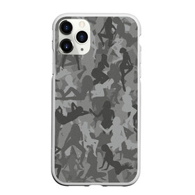 Чехол для iPhone 11 Pro Max матовый с принтом Sexy-Military в Кировске, Силикон |  | military | девушки | камуфляж | милитари