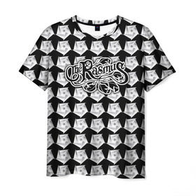 Мужская футболка 3D с принтом The Rasmus в Кировске, 100% полиэфир | прямой крой, круглый вырез горловины, длина до линии бедер | rasmus | the rasmus | аки хакала | зе | лаури юлёнен | паули рантасалми | разсмус | расмус | рок группа