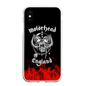 Чехол для iPhone XS Max матовый с принтом Motorhead в Кировске, Силикон | Область печати: задняя сторона чехла, без боковых панелей | band | metal | motorhead | music | rock | атрибутика | группа | метал | музыка | рок