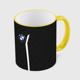Кружка с полной запечаткой с принтом BMW Motorsport Carbon в Кировске, керамика | ёмкость 330 мл | bmw | bmw motorsport | bmw performance | carbon | m | motorsport | performance | sport | бмв | карбон | моторспорт | спорт