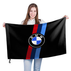 Флаг 3D с принтом BMW 2018 M Sport в Кировске, 100% полиэстер | плотность ткани — 95 г/м2, размер — 67 х 109 см. Принт наносится с одной стороны | bmw | bmw motorsport | bmw performance | carbon | m | motorsport | performance | sport | бмв | карбон | моторспорт | спорт