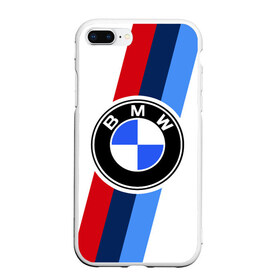 Чехол для iPhone 7Plus/8 Plus матовый с принтом BMW M SPORT в Кировске, Силикон | Область печати: задняя сторона чехла, без боковых панелей | bmw | bmw motorsport | bmw performance | carbon | m | motorsport | performance | sport | бмв | карбон | моторспорт | спорт