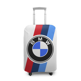 Чехол для чемодана 3D с принтом BMW 2018 M Sport в Кировске, 86% полиэфир, 14% спандекс | двустороннее нанесение принта, прорези для ручек и колес | bmw | bmw motorsport | bmw performance | carbon | m | motorsport | performance | sport | бмв | карбон | моторспорт | спорт