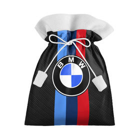 Подарочный 3D мешок с принтом BMW Motorsport Carbon в Кировске, 100% полиэстер | Размер: 29*39 см | Тематика изображения на принте: bmw | bmw motorsport | bmw performance | carbon | m | motorsport | performance | sport | бмв | карбон | моторспорт | спорт
