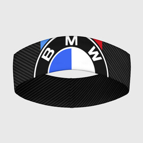 Повязка на голову 3D с принтом BMW SPORT в Кировске,  |  | bmw | bmw motorsport | bmw performance | carbon | m | motorsport | performance | sport | бмв | карбон | моторспорт | спорт