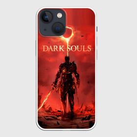 Чехол для iPhone 13 mini с принтом Dark Souls в Кировске,  |  | dark souls | praise the sun | you died | дарк соулс