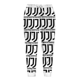 Женские брюки 3D с принтом Juventus в Кировске, полиэстер 100% | прямой крой, два кармана без застежек по бокам, с мягкой трикотажной резинкой на поясе и по низу штанин. В поясе для дополнительного комфорта — широкие завязки | 