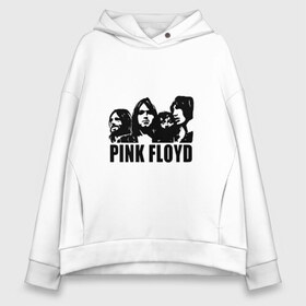 Женское худи Oversize хлопок с принтом Pink Floyd в Кировске, френч-терри — 70% хлопок, 30% полиэстер. Мягкий теплый начес внутри —100% хлопок | боковые карманы, эластичные манжеты и нижняя кромка, капюшон на магнитной кнопке | pink floyd | pinkfloyd | арт | артрок | группа | дэвид гилмор | пинк флойд | пинкфлойд | прогрессивный | психоделический | рок | сид барретт | симфонический | спэйс | эйсид | экспериментальный