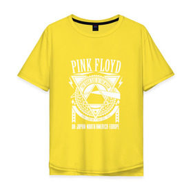 Мужская футболка хлопок Oversize с принтом Pink Floyd в Кировске, 100% хлопок | свободный крой, круглый ворот, “спинка” длиннее передней части | pink floyd | pinkfloyd | арт | артрок | группа | дэвид гилмор | пинк флойд | пинкфлойд | прогрессивный | психоделический | рок | сид барретт | симфонический | спэйс | эйсид | экспериментальный