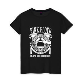 Женская футболка хлопок с принтом Pink Floyd в Кировске, 100% хлопок | прямой крой, круглый вырез горловины, длина до линии бедер, слегка спущенное плечо | pink floyd | pinkfloyd | арт | артрок | группа | дэвид гилмор | пинк флойд | пинкфлойд | прогрессивный | психоделический | рок | сид барретт | симфонический | спэйс | эйсид | экспериментальный