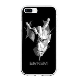 Чехол для iPhone 7Plus/8 Plus матовый с принтом Eminem в Кировске, Силикон | Область печати: задняя сторона чехла, без боковых панелей | actor | american rapper | composer | eminem | music | rap | record producer | актёр | американский | искусство | композитор | музыка | музыкальный продюсер | поп арт | рэп | рэпер