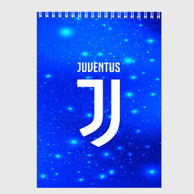 Скетчбук с принтом Juventus space collection в Кировске, 100% бумага
 | 48 листов, плотность листов — 100 г/м2, плотность картонной обложки — 250 г/м2. Листы скреплены сверху удобной пружинной спиралью | football | soccer | ювентус