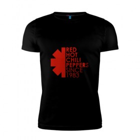 Мужская футболка премиум с принтом Red Hot Chili Peppers в Кировске, 92% хлопок, 8% лайкра | приталенный силуэт, круглый вырез ворота, длина до линии бедра, короткий рукав | red hot chili peppers | rhcp | альтернативный | группа | джош клингхоффер | красные острые перцы чили | метал | ред хот чили пеперс | рок | рхчп | рэп | фанк | фли | чад смит | энтони кидис
