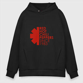 Мужское худи Oversize хлопок с принтом Red Hot Chili Peppers в Кировске, френч-терри — 70% хлопок, 30% полиэстер. Мягкий теплый начес внутри —100% хлопок | боковые карманы, эластичные манжеты и нижняя кромка, капюшон на магнитной кнопке | red hot chili peppers | rhcp | альтернативный | группа | джош клингхоффер | красные острые перцы чили | метал | ред хот чили пеперс | рок | рхчп | рэп | фанк | фли | чад смит | энтони кидис