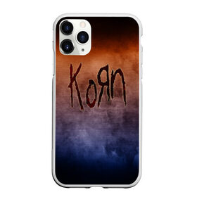 Чехол для iPhone 11 Pro Max матовый с принтом Korn в Кировске, Силикон |  | band | metal | music | rock | атрибутика | группа | метал | музыка | рок