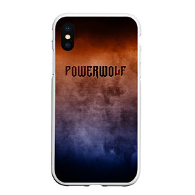 Чехол для iPhone XS Max матовый с принтом Powerwolf в Кировске, Силикон | Область печати: задняя сторона чехла, без боковых панелей | band | metal | music | powerwolf | rock | атрибутика | группа | метал | музыка | рок