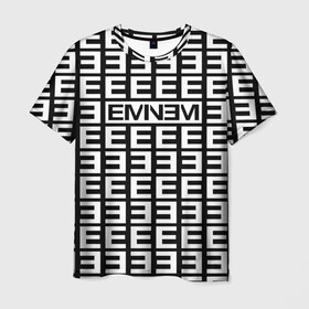 Мужская футболка 3D с принтом Eminem в Кировске, 100% полиэфир | прямой крой, круглый вырез горловины, длина до линии бедер | eminem | hip hop | hiphop | mc | rap | брюс | еменем | еминем | зачитал | маршалл | мс | мэтерс | реп | репер | речитатив | рэп | рэпер | хип | хипхоп | хоп | хорроркор | эменем | эминем