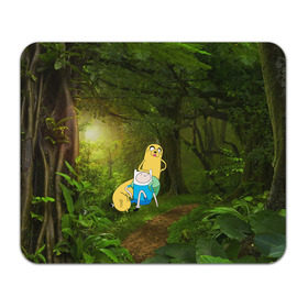 Коврик прямоугольный с принтом Adventure Time в Кировске, натуральный каучук | размер 230 х 185 мм; запечатка лицевой стороны | adventure time | время приключений