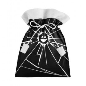 Подарочный 3D мешок с принтом Черное Зеркало в Кировске, 100% полиэстер | Размер: 29*39 см | black mirror | черное зеркало