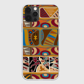 Чехол для iPhone 12 Pro Max с принтом Africa Style в Кировске, Силикон |  | afrika | pattern | африка | африканские мотивы | африканские узоры | солнце | узор | этника | южный континент